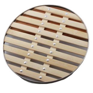 竹蒸片蒸垫蒸格蒸架包边宽竹片蒸笼垫炒锅篦子隔层加厚竹篦子蒸帘