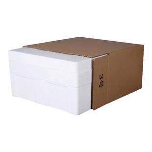3号10斤泡沫箱纸箱套装快递专用蔬菜水果海鲜防冻保鲜商用保温箱