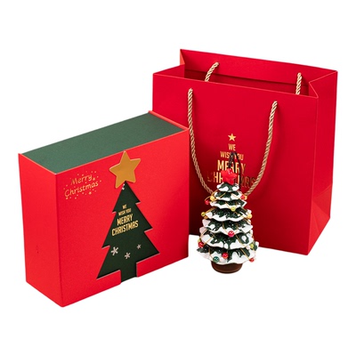 圣诞树车载香薰挂件高级感礼物