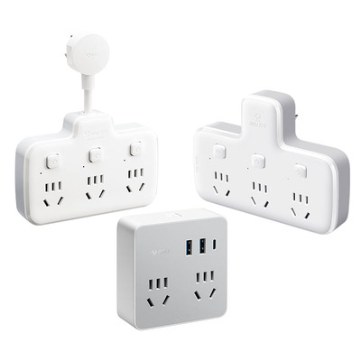 公牛家用一转多拓展插座不占空间