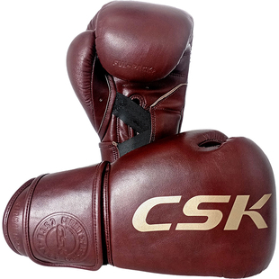 csk中成王涅槃2.0拳击散打手套真皮拳套握感紧实保护性好柔软舒适