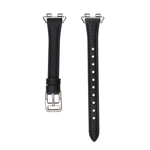 适用华为手环11/10表带秋冬女款皮质手带9nfc版高颜值女专用腕带band8高级感7/6pro智能运动荣耀十代新款表链