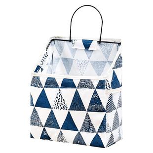 布艺收纳挂袋壁挂墙挂式宿舍墙上储物袋门后浴室挂衣袋神器置物袋