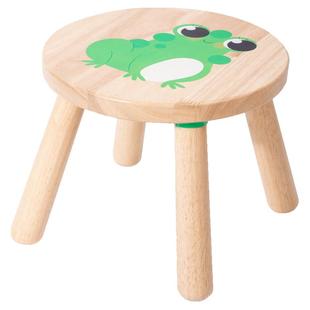 蒙氏儿童套圈玩具幼儿园早教游戏互动投掷套环小板凳实木矮椅子