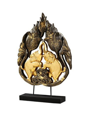 东南亚风手工艺品大象泰国木雕