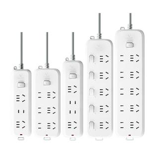 公牛插座面板多孔插线板大学生宿舍家用多功能插排插板接线板带线