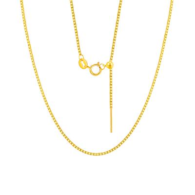 梦金园足银925满天星项链锁骨链