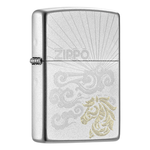 ZIPPO正品打火机十二生肖吉祥生肖 雕刻七夕节礼物生日送男生刻字