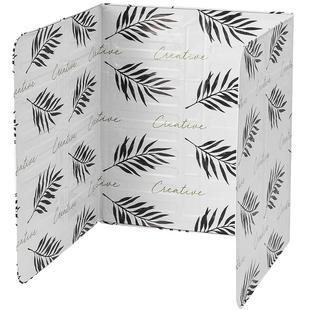 厨房挡油板灶台挡油板耐高温加厚铝箔隔热板煤气灶炒菜防油挡板