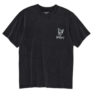 MOUSSY&酷洛米合作款 春季新品做旧复古印花T恤010IAF01-5391