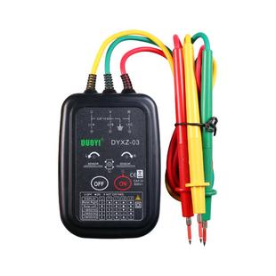 多一相序测试仪相位表三相交流电相位计非接触式三相电机转向检测