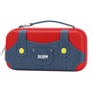 bubm Switch 2代收纳包适用任天堂掌机switcholed保护壳套轻薄便携ns2卡带收纳盒马里奥硬壳游戏机配件保护包