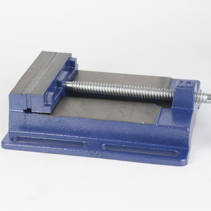 供应美式平口钳铸铁平口台钳65-150mm多规格机用台虎钳批发