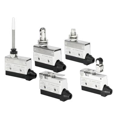 高端行程限位开关带护罩平替D4MC-5020/5040/5000/2020-N滚珠微动