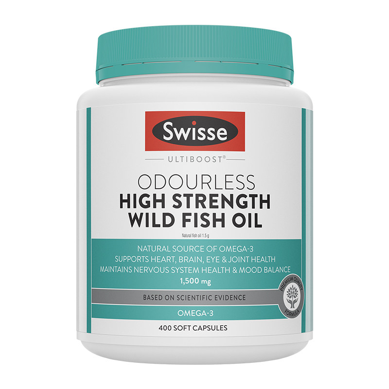 swisse鱼油omega3鱼肝油中老年成人深海鱼油软胶囊官方旗舰店正品