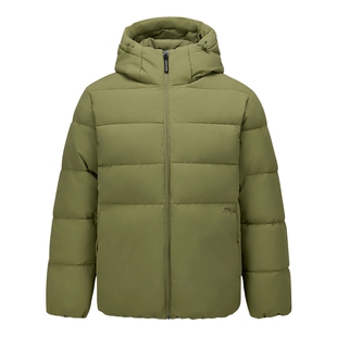 Skechers斯凯奇棉服男士秋冬季防泼水梭织连帽外套 P425M201/05HR