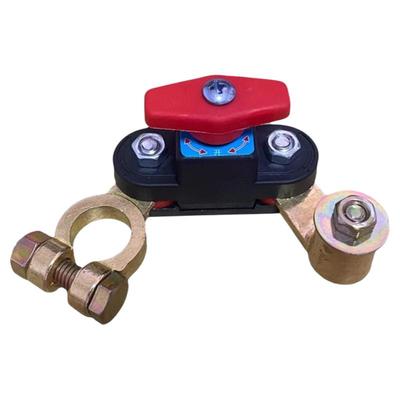 新款汽车电瓶断电开关小轿车正负极可用通用桩头12V24V通用断电器