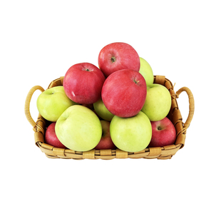 【顺丰包邮】新鲜陕西瑞雪瑞阳瑞香红双拼青苹果白水国产水果应季