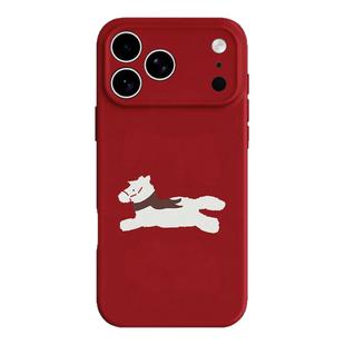 【奔向新年】复古红可爱小马适用iPhone16/17promax手机壳华为pura70小米17畅享90vivoS20软iqooneo10苹果15