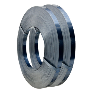 厂家直供金属打包带烤蓝铁皮打包带镀锌铁皮钢带16-32mm全国直发
