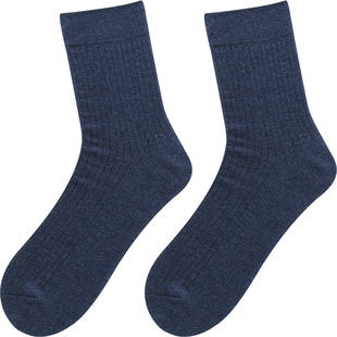 男士袜子棉 kikiya socks秋冬款潮流纯色吸汗中筒袜韩国东大门袜