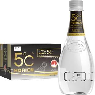 5°C 克东天然苏打水 500ML*12瓶矿物质矿泉水整箱旅行装包邮