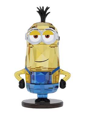施华洛世奇Minions小黄人Kevin摆件装饰品礼物