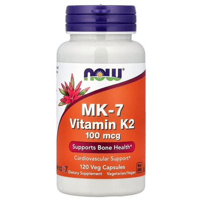 Now诺奥MK-7维生素K2引钙入骨关节骨骼心血管健康