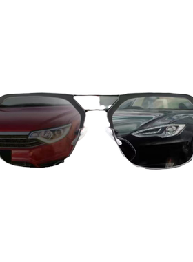 痞帅双梁变色时尚太阳镜