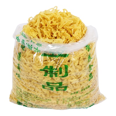 中鲁澳华豆制品袋装干豆皮无盐粒