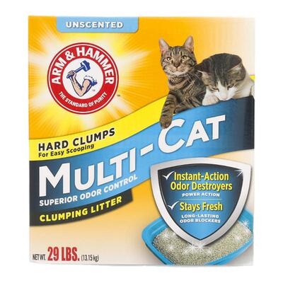 艾禾美新品黄盒猫砂13.15KG