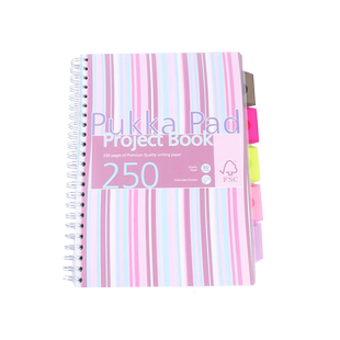 Pukka Pad笔记本子超大螺旋本线圈本大学生课堂笔记A4A5简约软壳封面记事本横线考研商务笔记本