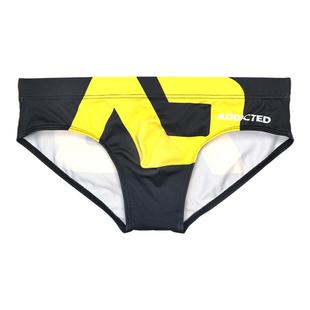 ADDICTED立体罩杯男士三角泳裤塑型系绳性感高弹贴身防走光ADS045