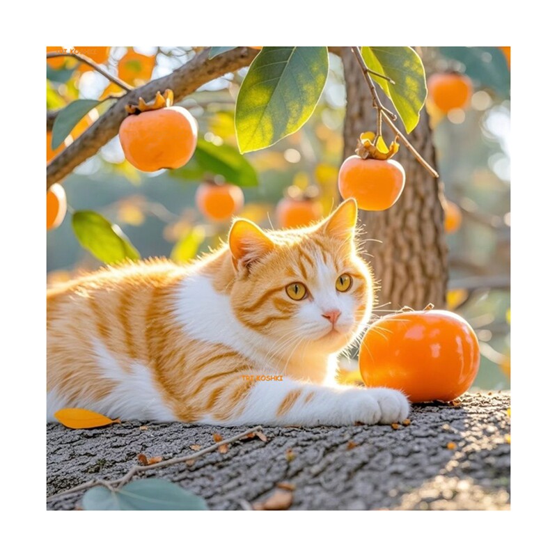 可爱治愈系猫咪图片墙贴卧室客厅墙面遮瑕木门补洞橘猫装饰贴纸