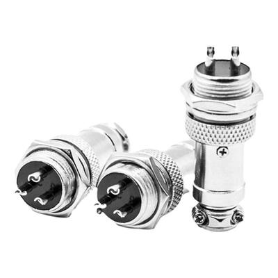 航空插头接头GX12-2芯