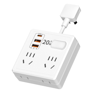 短米86型插座转换器多功能一转多插位扩展插排家用多孔位拖接线板