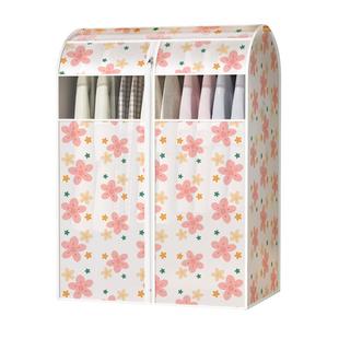 羽绒服收纳衣服防尘罩衣架落地挂式家用衣柜挂衣罩衣物大衣防尘袋