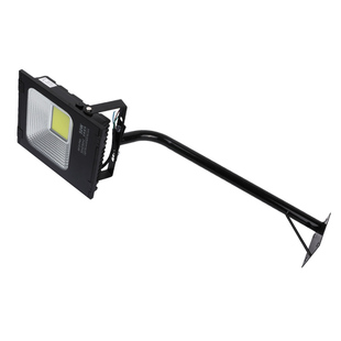 led投光灯户外防水100w支架广告牌招牌50W暖光超亮防眩室外投射灯