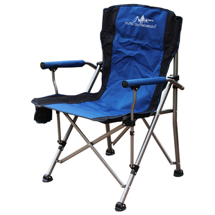 户外折叠椅子便携式钓鱼椅凳自驾游车载野餐折叠椅扶手导演折叠椅