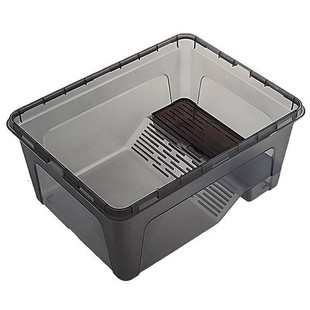 大号乌龟缸带晒台巴西龟龟缸家用饲养箱养龟专用加厚造景生态豪华