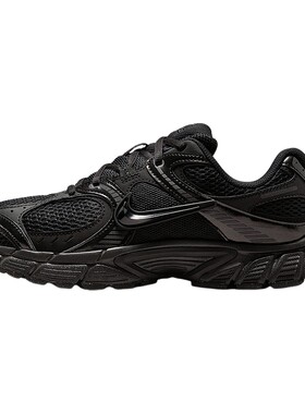 NIKE耐克女鞋V5 RNR网面老爹鞋透气运动全黑复古跑步鞋HQ7901-001