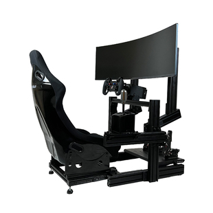 五分科技BASIC折叠铝型材支架赛车模拟器直驱方向盘图马斯特 速魔