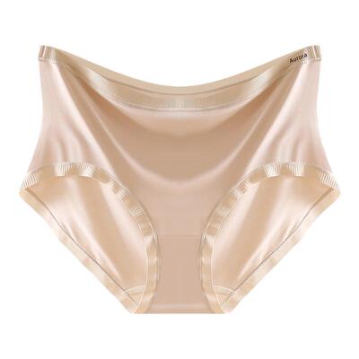 莫代尔无痕内裤女高腰收腹