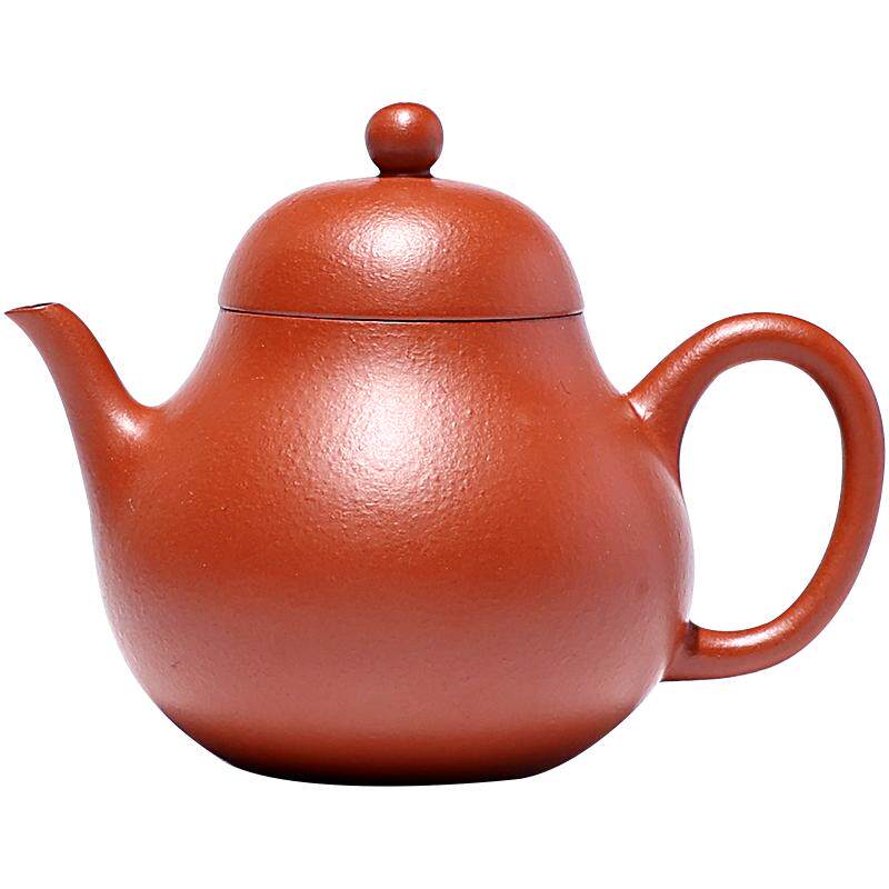 百年利永 宜兴原矿紫砂壶家用泡茶壶功夫茶具套装朱泥梨形壶