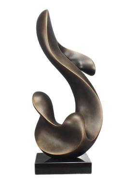 现代简约抽象雕塑大摆件软装饰品