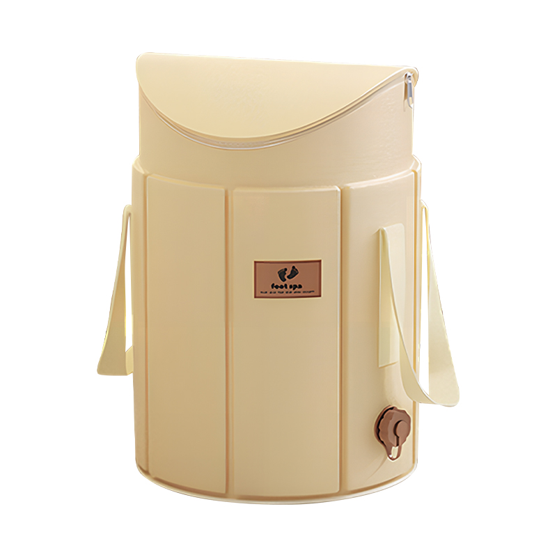 日本泡脚桶折叠过小腿泡脚袋恒温加热洗脚盆宿舍家用养生足浴保温