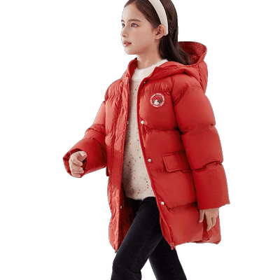 迪士尼中长加厚羽绒服