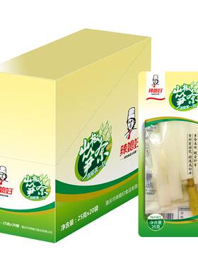 辣媳妇泡椒竹笋小包装零食25g