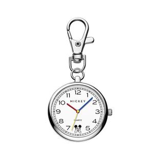 迪士尼怀表手表学生考试专用中考女款静音男孩儿童初高中口袋挂表