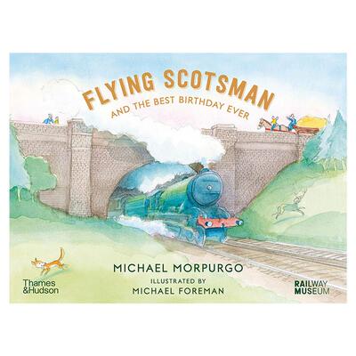 【预售】【T&H】【安徒生奖获奖插画家】苏格兰飞人号棒的生日礼英文儿童绘本插画师进口原版书平装3-6周岁Flying Scotsman an